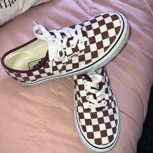 Checkered Vans